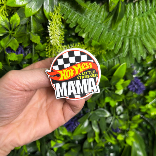 Hot Mess Mama || Mini Bag Charm