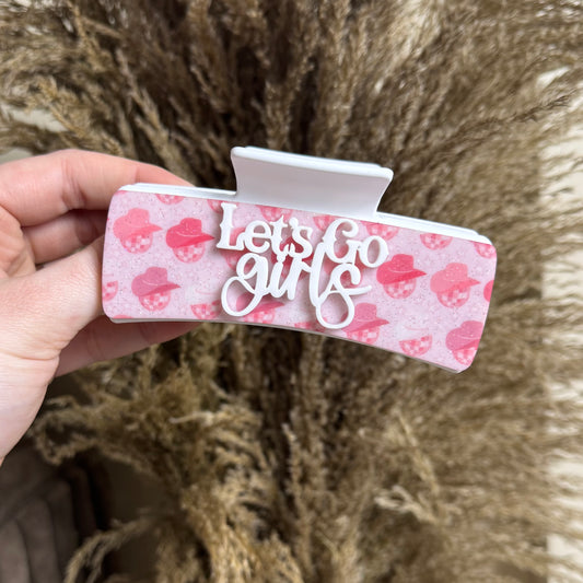 Let's Go Girls || Claw Clip (ws)