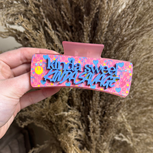 Kinda Sweet Kinda Savage || Claw Clip