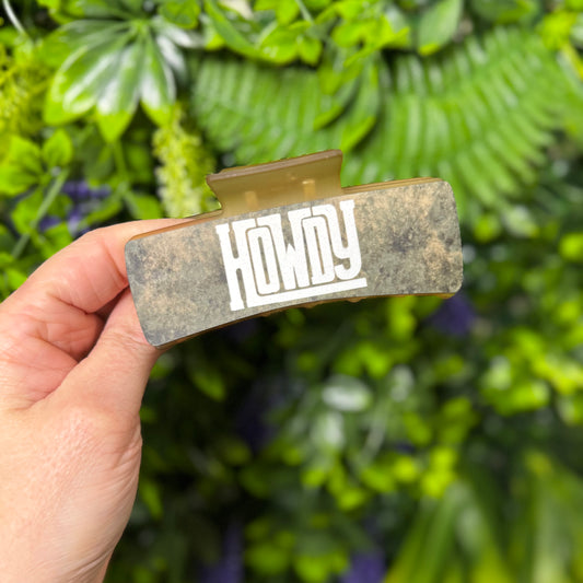 Howdy || Claw Clip