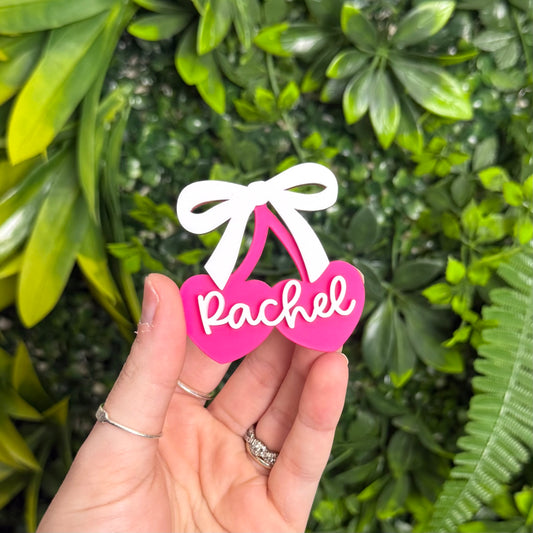 Cherries || Hair Clip (ws)