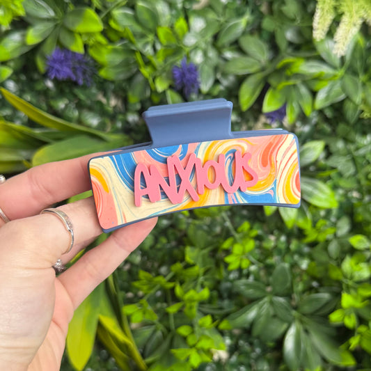 Anxious || Claw Clip