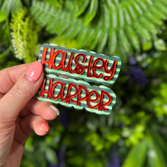 Watermelon || Hair Clip