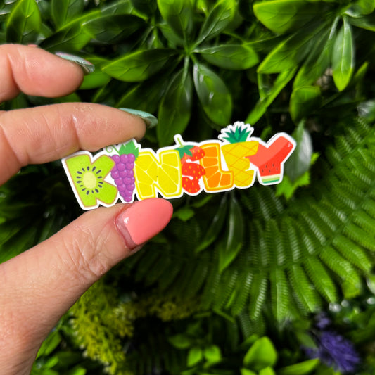 Fruit Personalized || Hair Clip