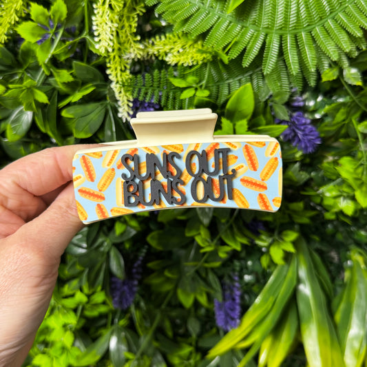 Suns Out Buns Out || Claw Clip