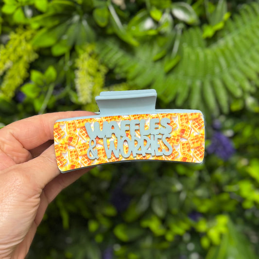 Waffles & Worries || Claw Clip