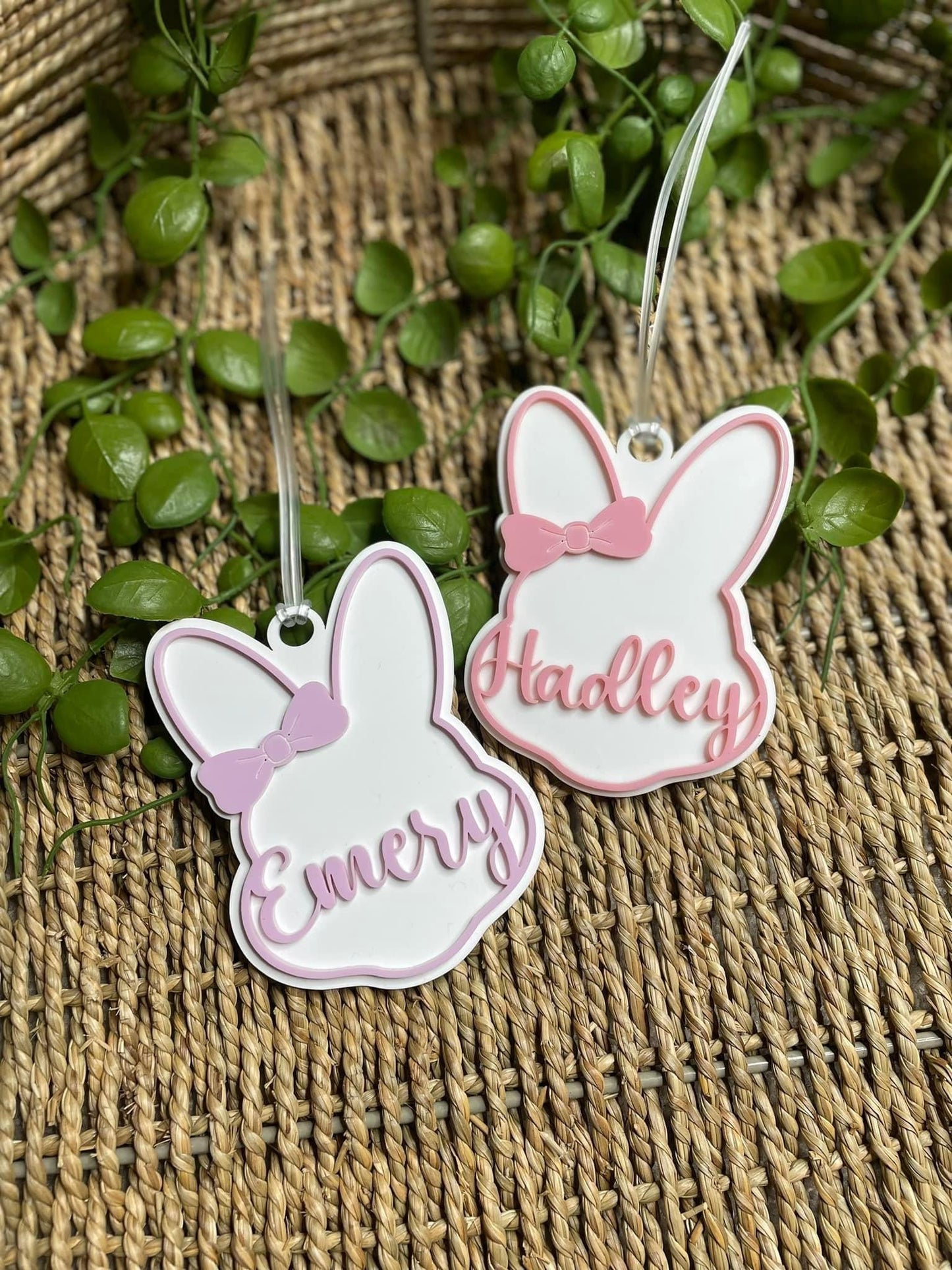 Easter Bunny Name || Bag Tag