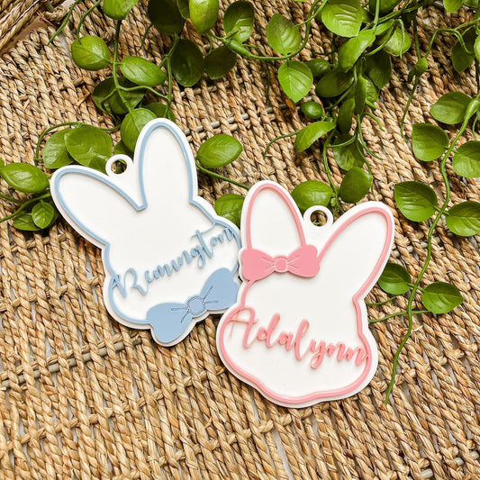 Easter Bunny Name || Bag Tag