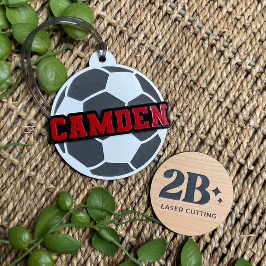 Soccer || Bag Tag