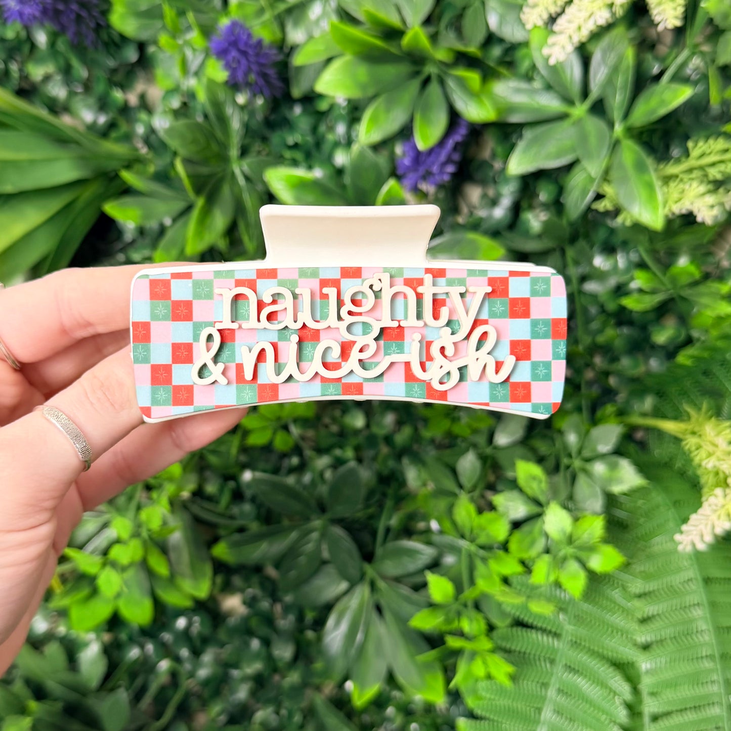 Naughty & Nice-ish || Claw Clip