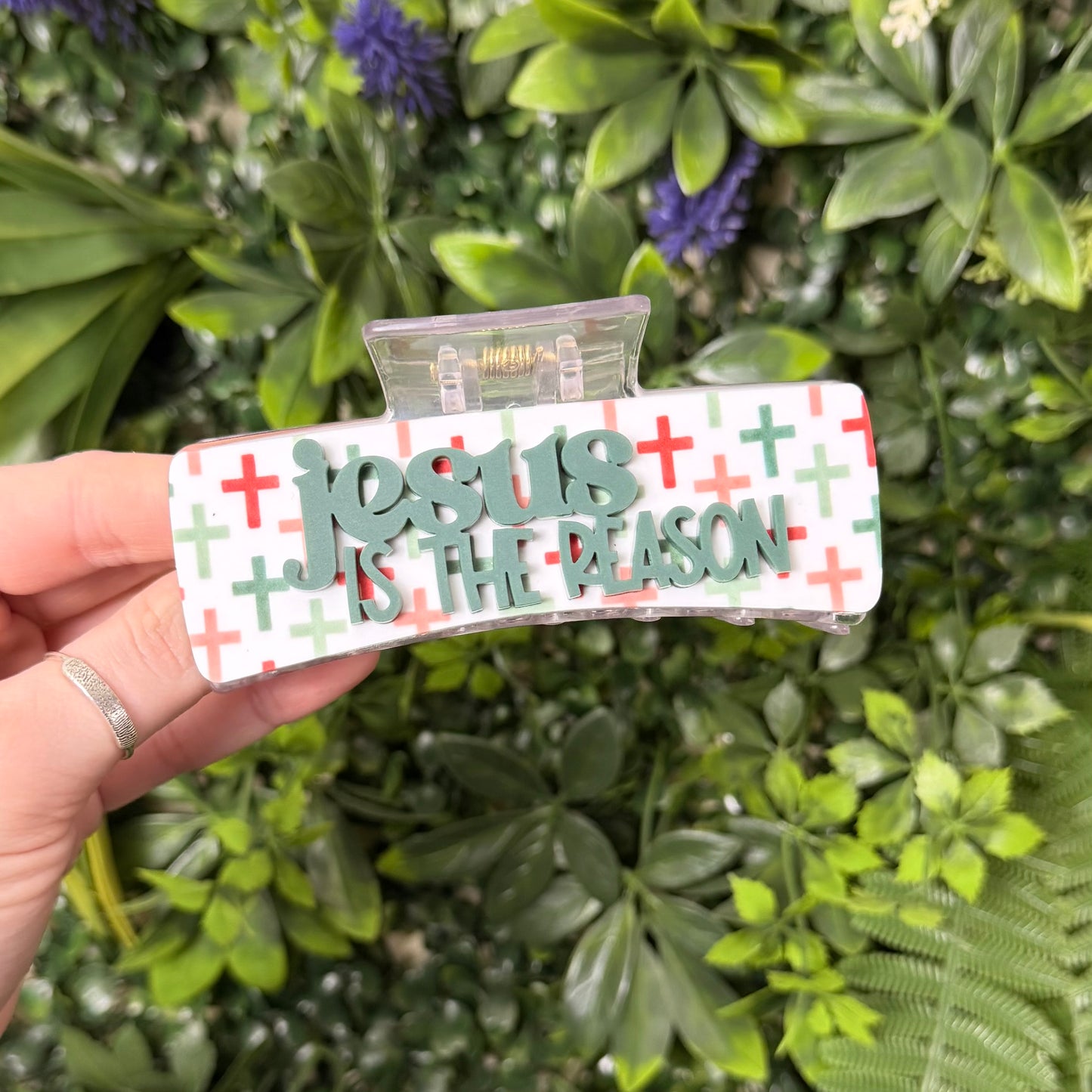 Jesus Is The Reason || Claw Clip