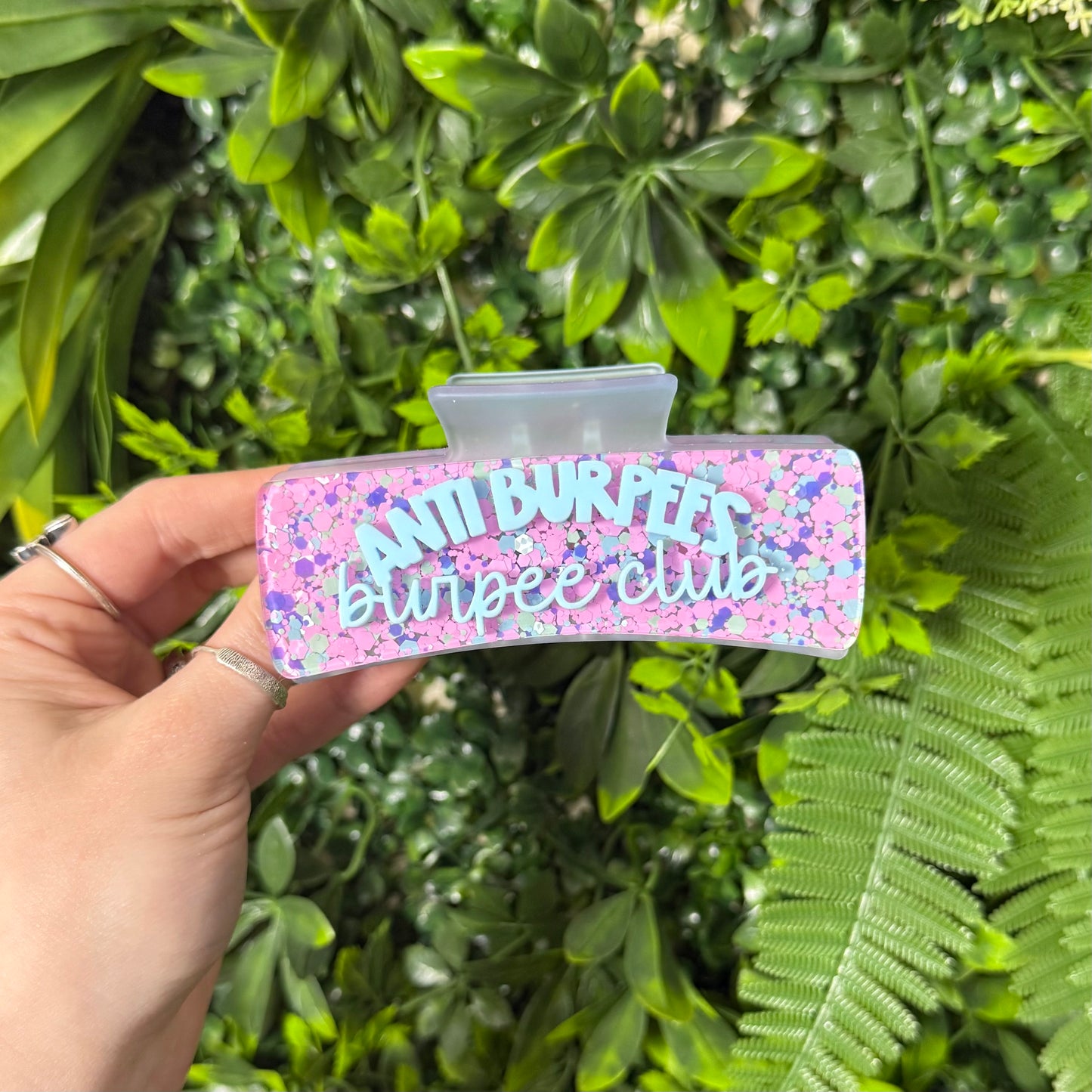 Anti Burpees Burpee Club || Claw Clip