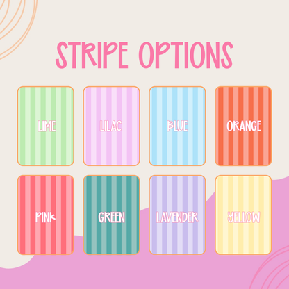 Striped || Hair Clip