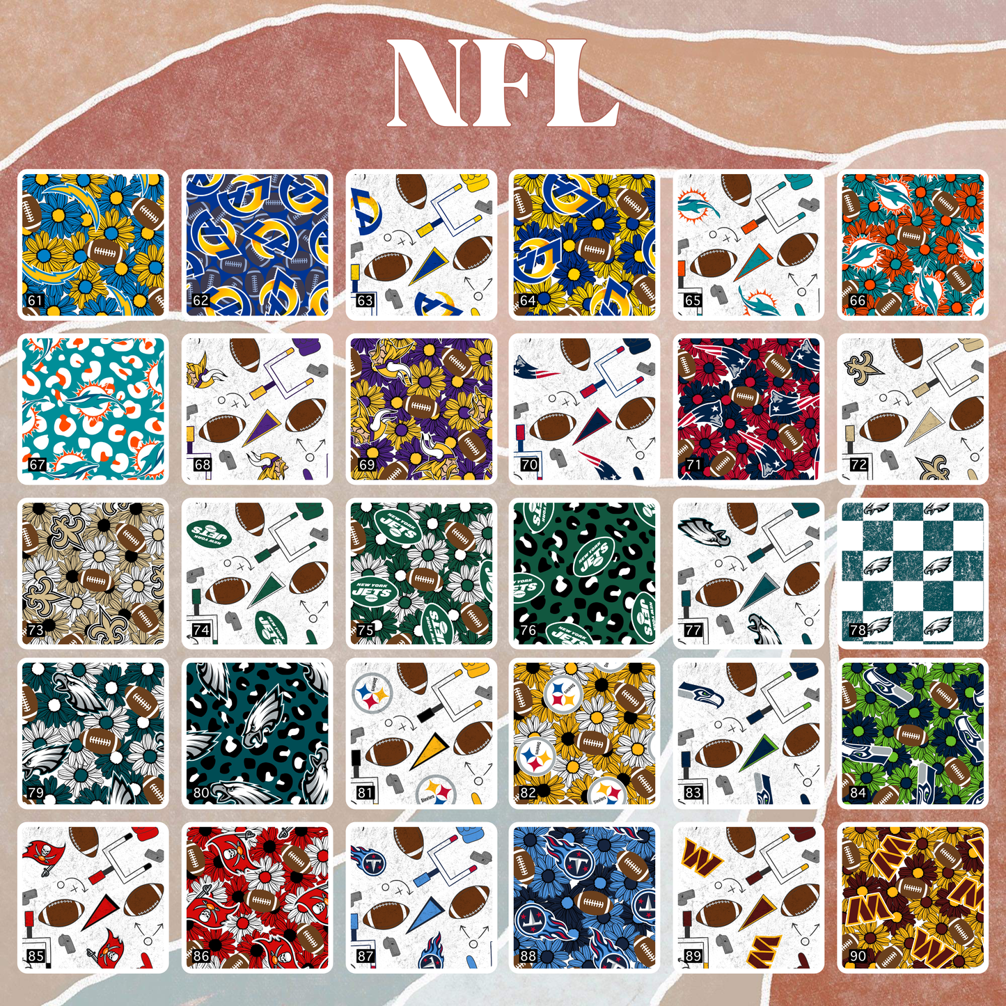 CREATE YOUR OWN NFL || Keychain