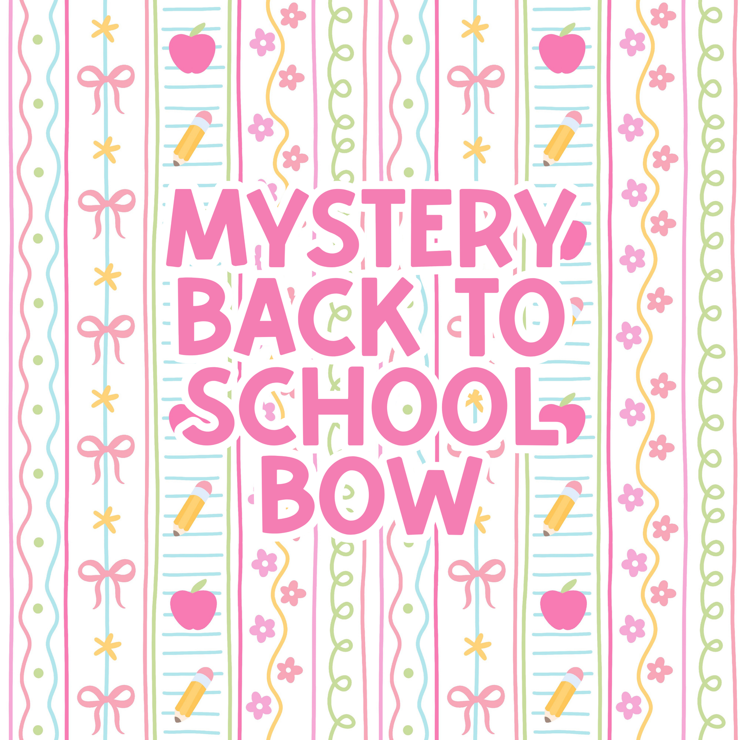 Mystery Back to School || Bow