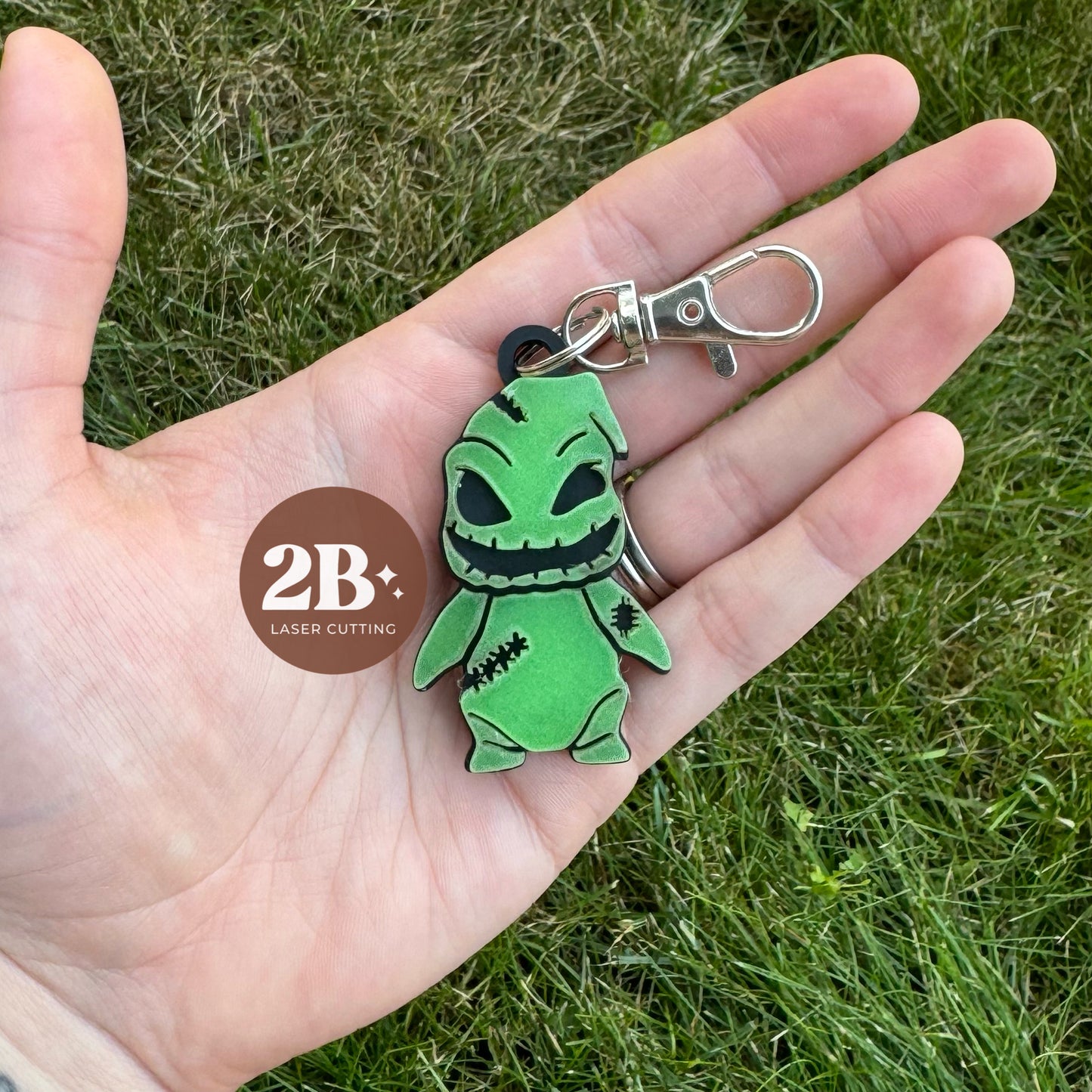 Glow in the Dark Oogie || Keychain