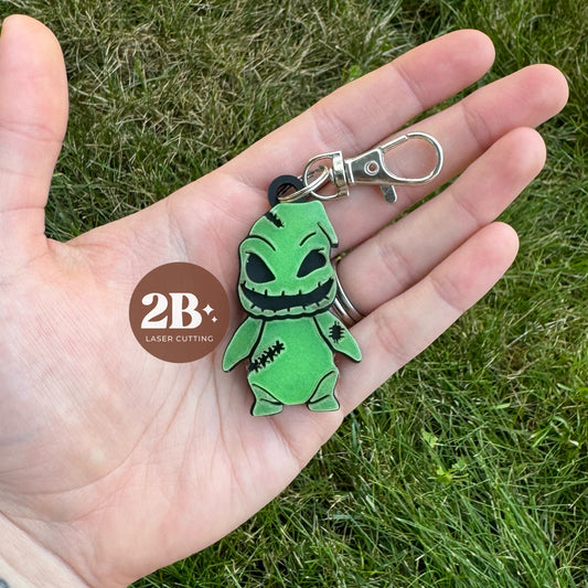 Glow in the Dark Oogie || Keychain