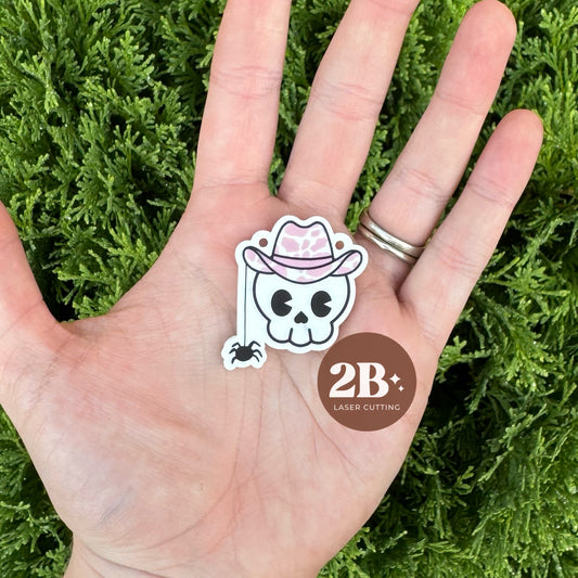 Cowboy Skull || Charm