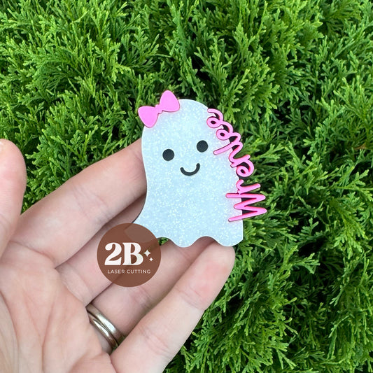 Girly Ghost || Hair Clip