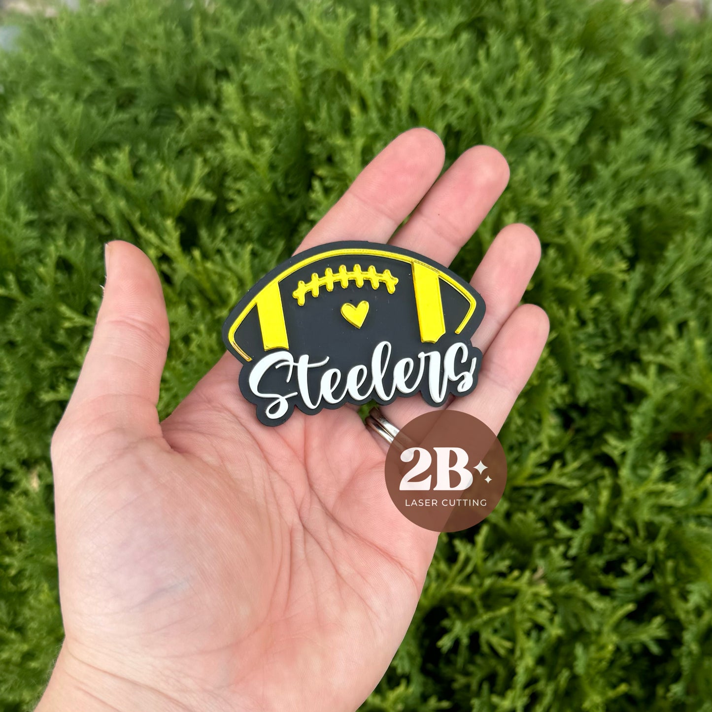 Steelers || Hair Clip