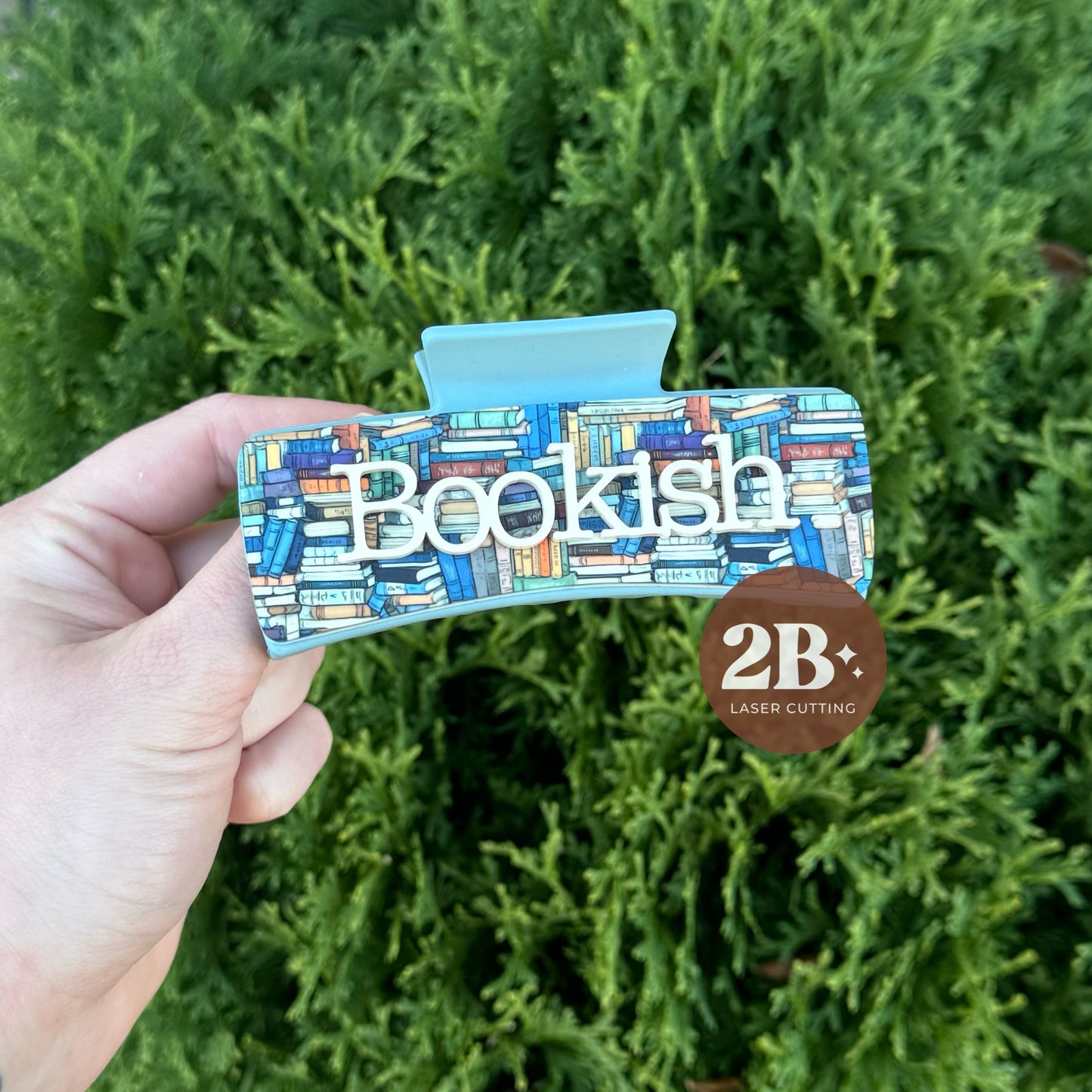 Bookish || Claw Clip