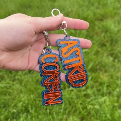 CREATE YOUR OWN Name || Keychain