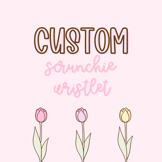 Custom || Scrunchie Wristlet