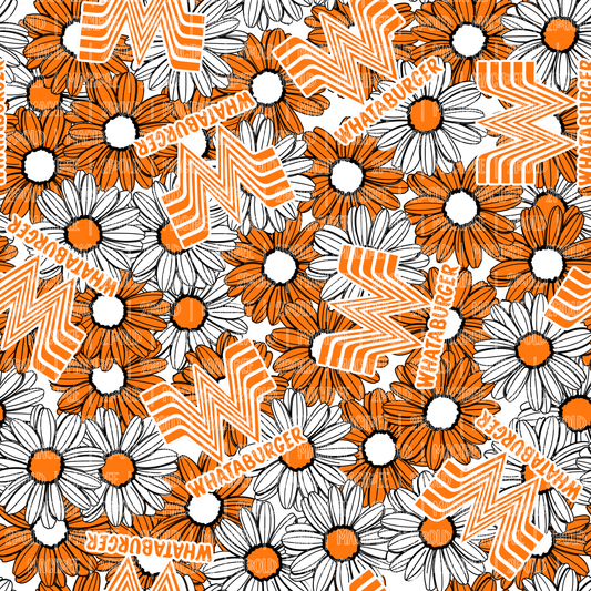 Whataburger Flower || Seamless File